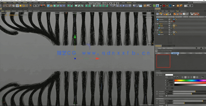 C4D刚体液体VFX特效模拟实例训练视频教程(图6) C4D刚体液体VFX特效模拟实例训练视频教程(图6)