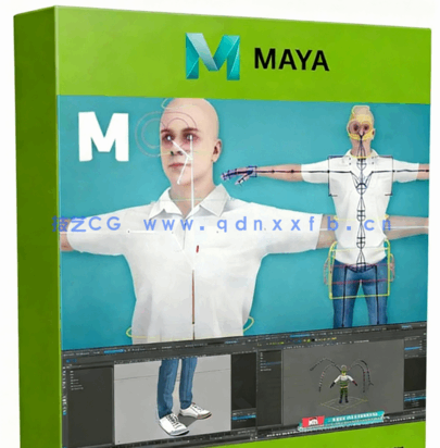 Maya中游戏角色绑定动画大师级视频课程(图1) Maya中游戏角色绑定动画大师级视频课程(图1)