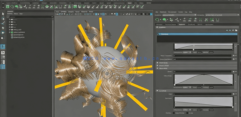 Maya和Xgen可爱娃娃毛发制作完整流程视频教程(图1)