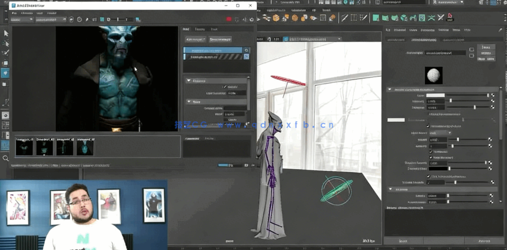 Maya中影视灯光照明技术大师级视频教程(图6)