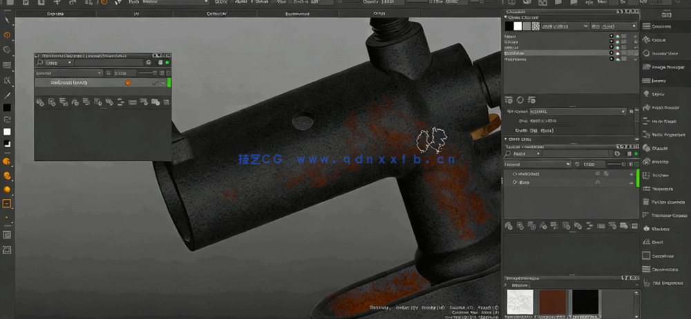 Maya逼真3D游戏道具完整制作流程视频课程(图7) Maya逼真3D游戏道具完整制作流程视频课程(图7)