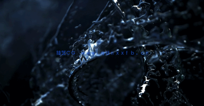 C4D中X-Particles 4粒子流体特效插件使用技巧视频教程(图1)