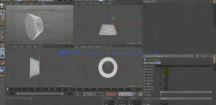 Cinema 4D初学者基础技能训练视频教程 (图3) Cinema 4D初学者基础技能训练视频教程 (图3)