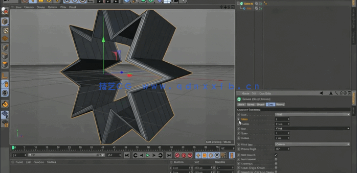 Cinema 4D初学者基础技能训练视频教程 (图5) Cinema 4D初学者基础技能训练视频教程 (图5)