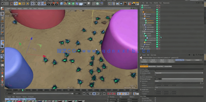 C4D中X-Particles粒子插件核心技能指南视频教程(图6)
