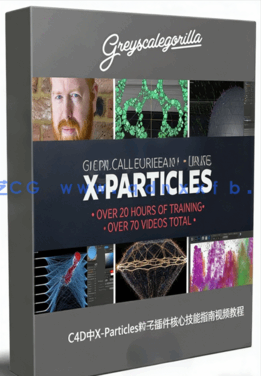 C4D中X-Particles粒子插件核心技能指南视频教程(图1)