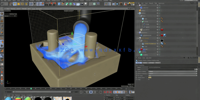 C4D中X-Particles粒子插件核心技能指南视频教程(图2)