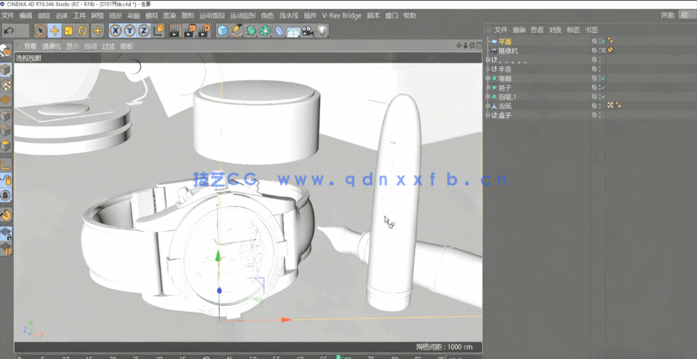 C4D写实渲染VRay渲染器实例视频教程(图5) C4D写实渲染VRay渲染器实例视频教程(图5)