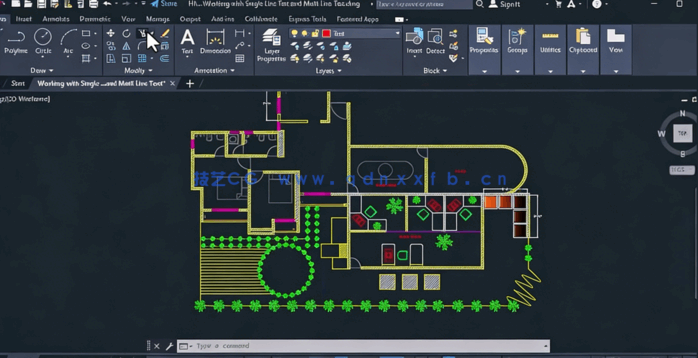 AutoCAD 2025基础入门技术训练视频教程(图6)