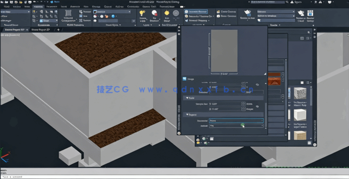 AutoCAD 2D3D智能房屋外观与室内设计训练视频教程(图4) AutoCAD 2D3D智能房屋外观与室内设计训练视频教程(图4)