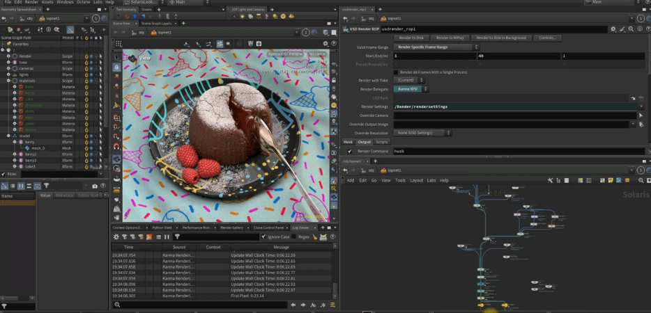 Houdini熔岩巧克力蛋糕动画制作视频教程(图3)
