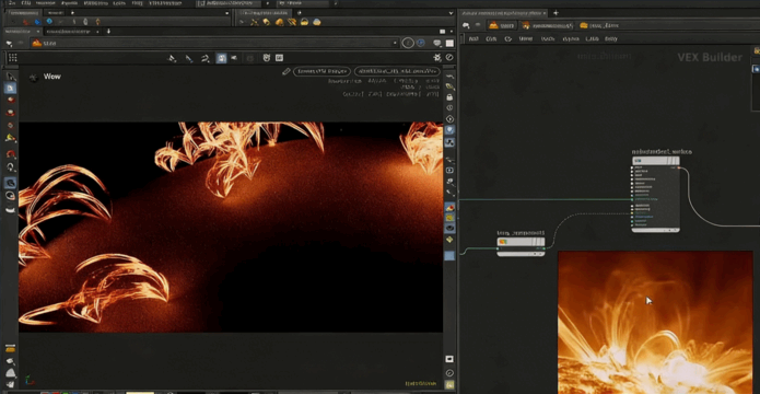 Houdini与Nuke太阳耀斑特效制作视频教程(图4)