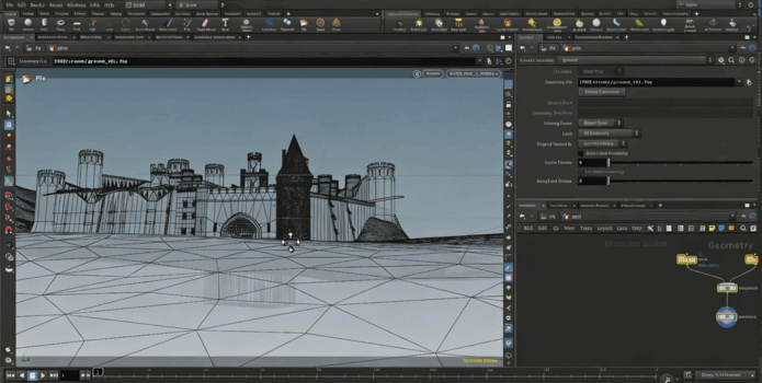 Houdini动态人群模拟核心技术训练视频教程(图4)