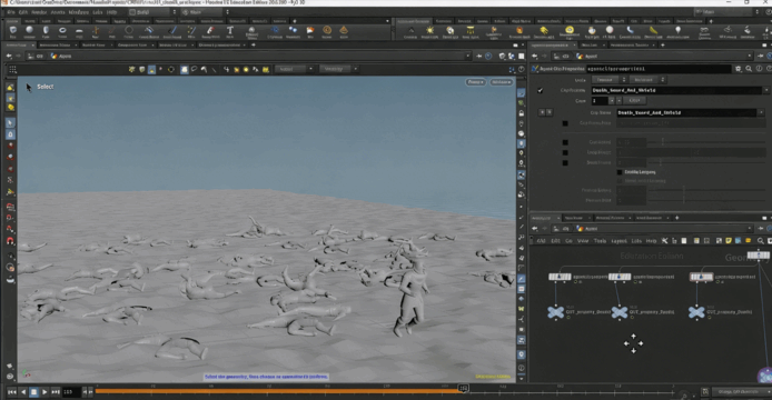 Houdini动态人群模拟核心技术训练视频教程(图6)