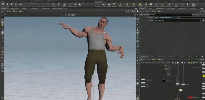Houdini与KineFX角色骨骼绑定动画核心技术训练视频(图4)