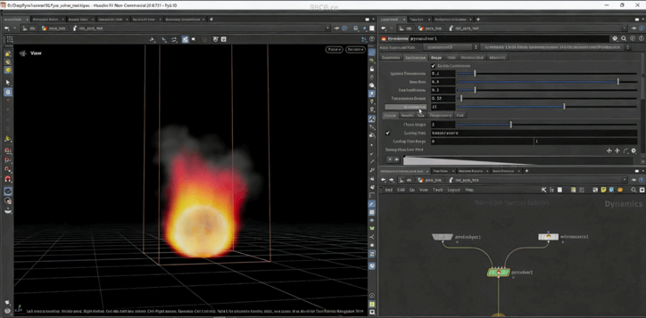 Houdini中Pyro爆炸模拟特效完整制作指南视频教程(图4)