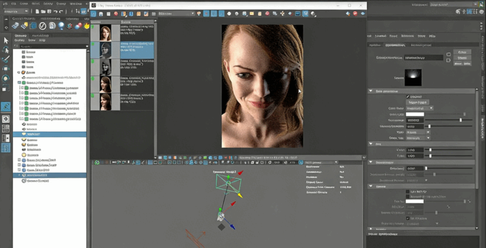 V-Ray Next逼真CG人像灯光照明渲染技术视频教程 (图5)