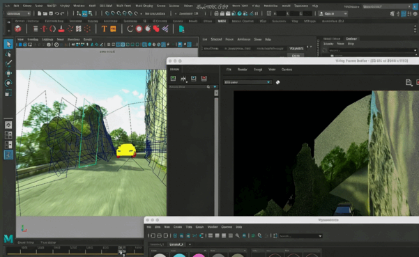 【中文字幕】CG汽车资产无缝镜头合成到实拍场景视频教程第二季(图4)