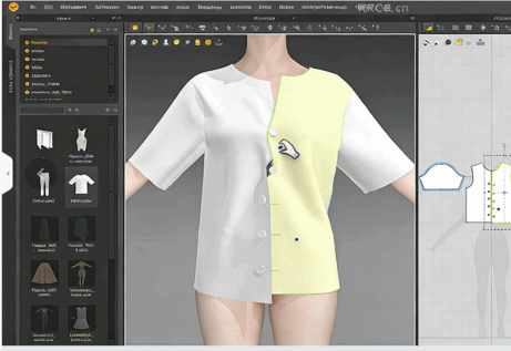 【中文字幕】Marvelous Designer角色服装数字布料(图6) 【中文字幕】Marvelous Designer角色服装数字布料(图6)