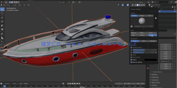 Blender将2D图片高效转化为3D模型视频教程(图4) Blender将2D图片高效转化为3D模型视频教程(图4)