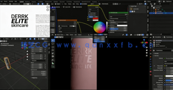 Blender灯光与材质进阶技能指南视频教程(图4) Blender灯光与材质进阶技能指南视频教程(图4)