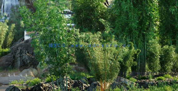 竹子植物3D模型 Globe Plants – Bundle 51(图3)