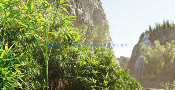竹子植物3D模型 Globe Plants – Bundle 51(图4)