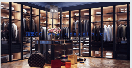 现代衣柜Evermotion - Archmodels vol. 277 - Modern Wardrobes(图2)