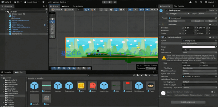 Unity 6横板2D游戏开发初学者入门训练(图5)