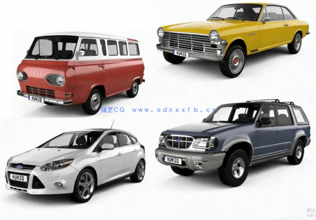 2020年8月汽车3D模型Car 3D Models Bundle August 2020(图5) 2020年8月汽车3D模型Car 3D Models Bundle August 2020(图5)