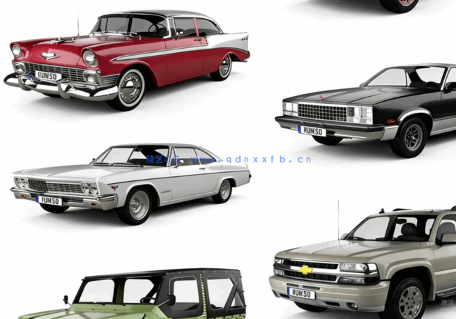2020年8月汽车3D模型Car 3D Models Bundle August 2020(图1) 2020年8月汽车3D模型Car 3D Models Bundle August 2020(图1)