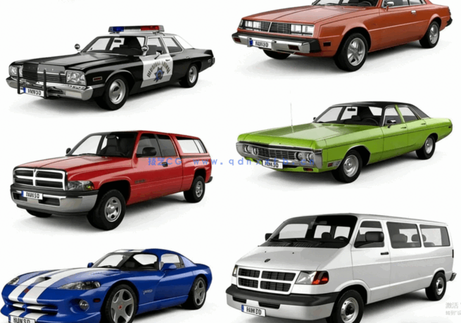 2020年8月汽车3D模型Car 3D Models Bundle August 2020(图2) 2020年8月汽车3D模型Car 3D Models Bundle August 2020(图2)