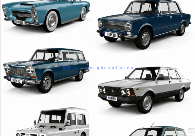 2020年8月汽车3D模型Car 3D Models Bundle August 2020(图3) 2020年8月汽车3D模型Car 3D Models Bundle August 2020(图3)