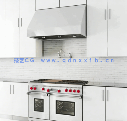 Evermotion Archmodels Vol.180[厨房用具 冰箱 炉具烤箱 3d模型](图1)