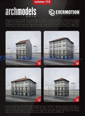 欧式建筑楼房3D模型 Evermotion – Archmodels Vol.172(图4) 欧式建筑楼房3D模型 Evermotion – Archmodels Vol.172(图4)