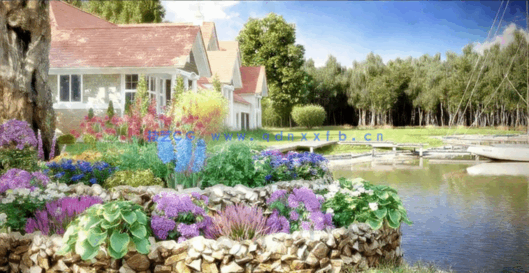 花园植物花朵3D模型 Evermotion Archmodels Vol.183(图1)