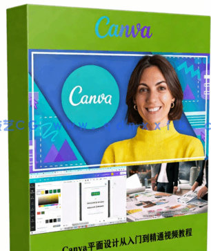 【中文字幕】Canva平面设计从入门到精通训练视频教程(图6)