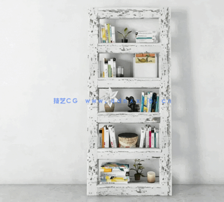  Evermotion Archmodels vol. 179书柜模型(图5)