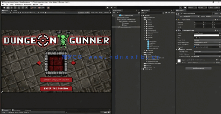 Unity 2D地牢射击游戏完整制作流程视频教程(图5)