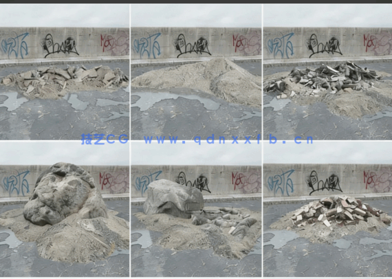 废墟/废弃楼/毁坏的汽车(图1)