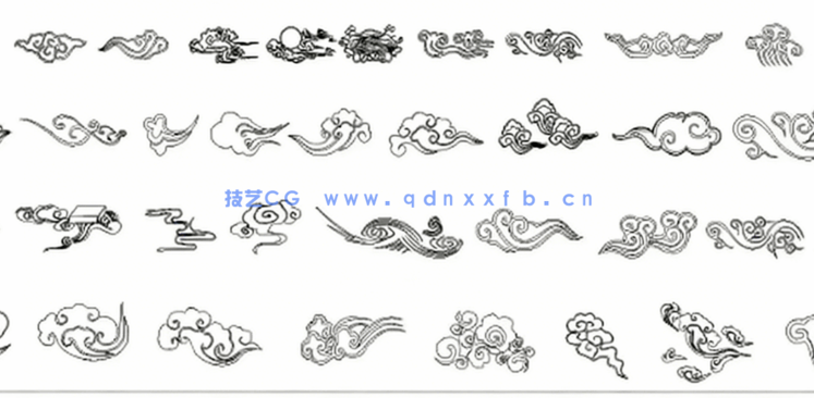 中式雕花CAD图库合合集(图2)