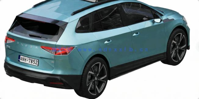 现代斯柯达汽车 SUV 轿车 跑车3D模型(图1)