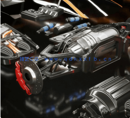 Kitbash3D-Vehicles：Supercars[交通工具：超级跑车 概念3d模型](图4)