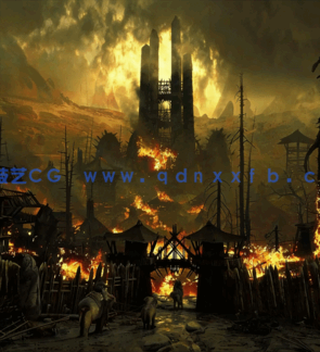 Kitbash3D-Savage[野蛮人部落 原始营地 3d模型]fbx,maya,obj(图1)