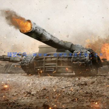 Kitbash3D – Veh: Tanks坦克战车(图1)