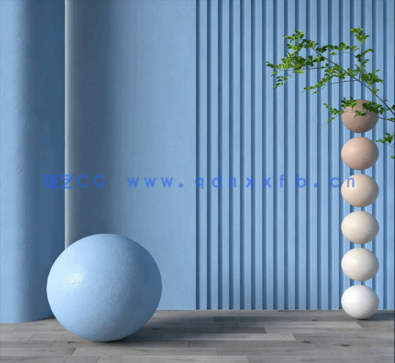 88款精品乳胶漆材质球，立邦彩系列，自带色号(图1)