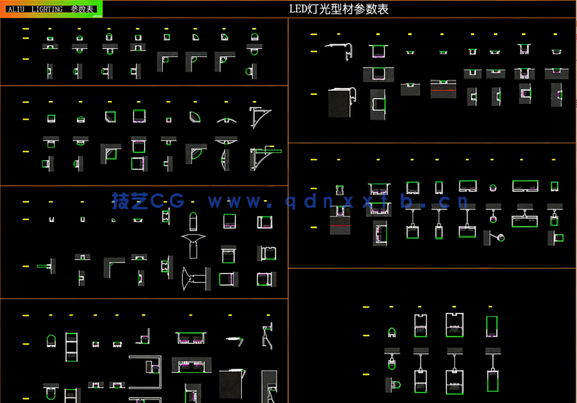 深化设计五金模块CAD图库(图3)