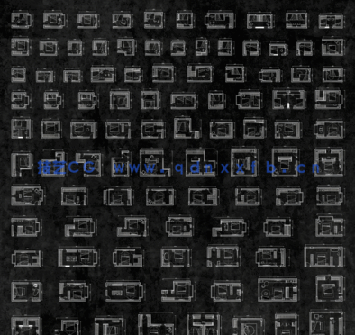  100个卧室布局平面模块(图1)