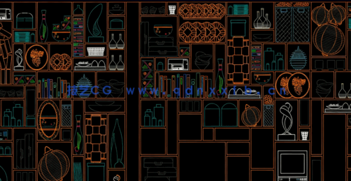 常用的CAD综合图库图块下载(图1)