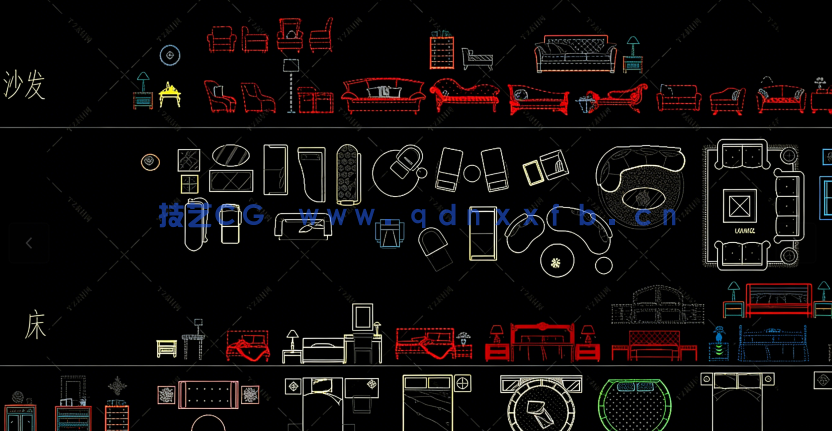 常用的CAD综合图库图块下载(图5)